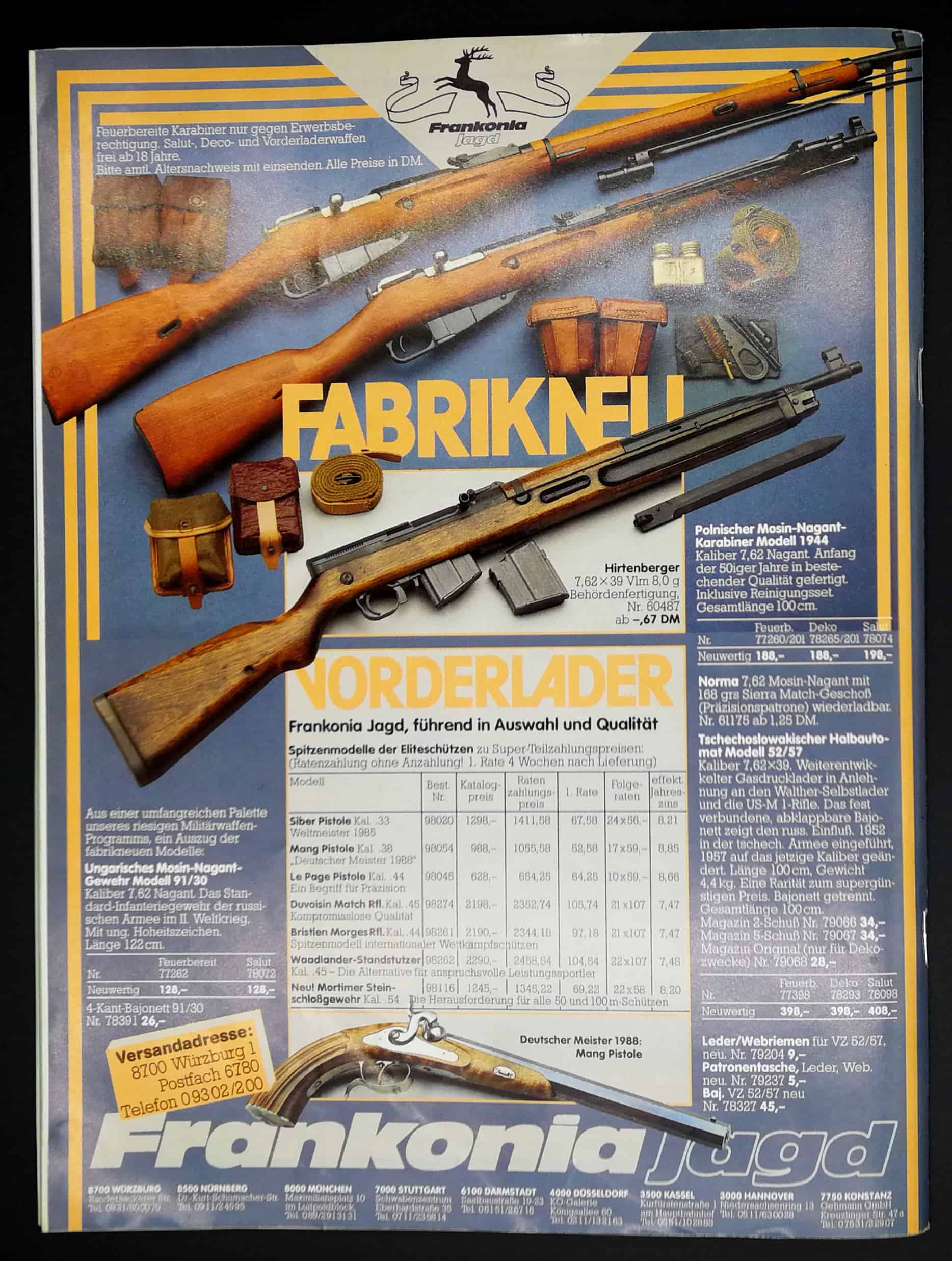 Frank und Monika hauen wieder Nagants und Tschechen raus!