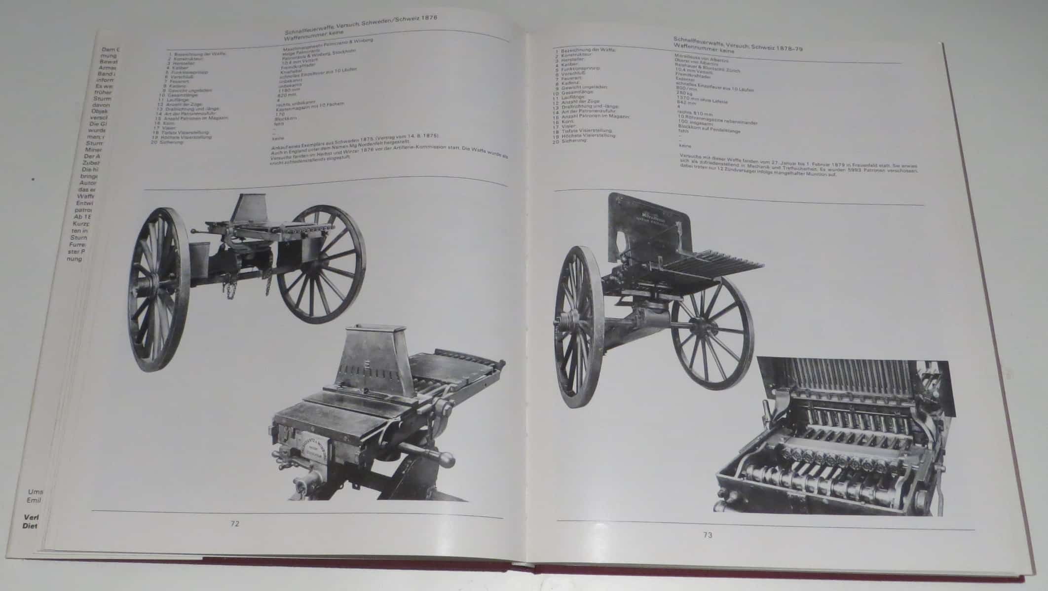 Auszug eines Berichtes über die Versuche mit Maschinengewehren für die Infantrie, von der Kriegstechnischen Abteilung, 1910. Die RS 1911 wird sich gefreut haben.