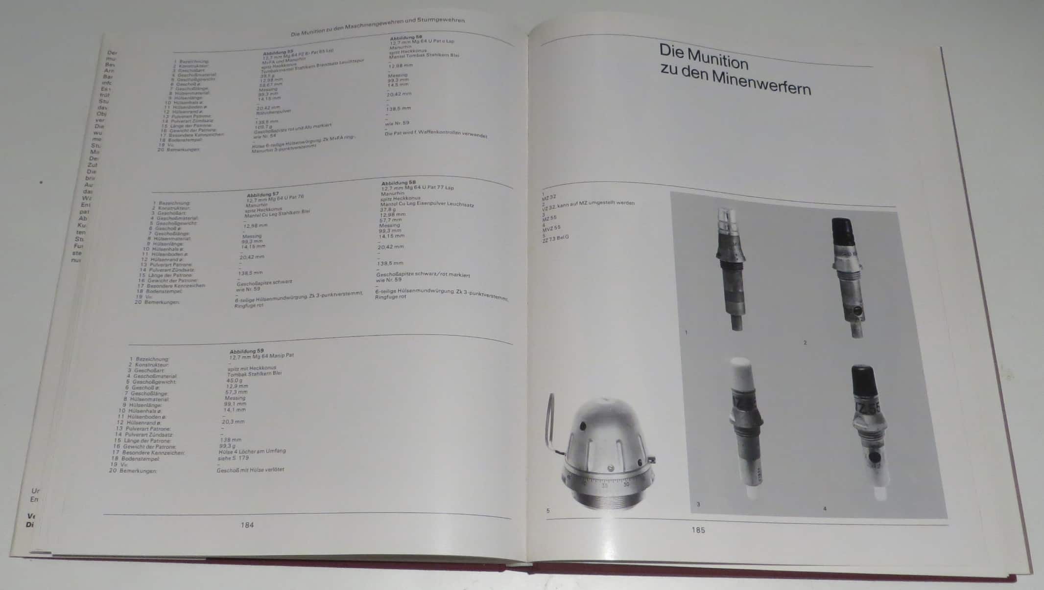 Auch Minenwerfermunition wird behandelt.