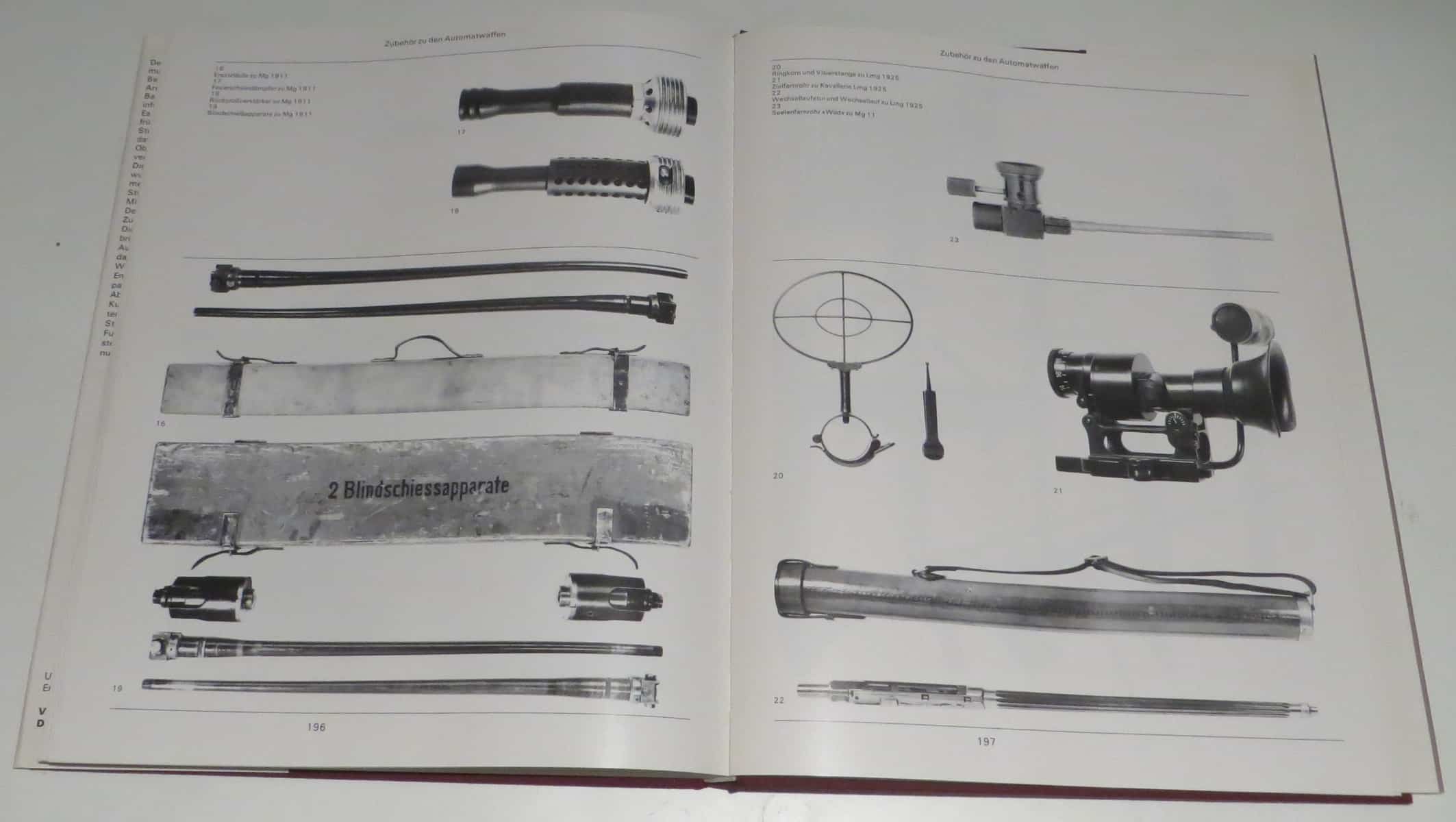 Etwas Zubehör zu dem Mg 1911 und Lmg 1925.