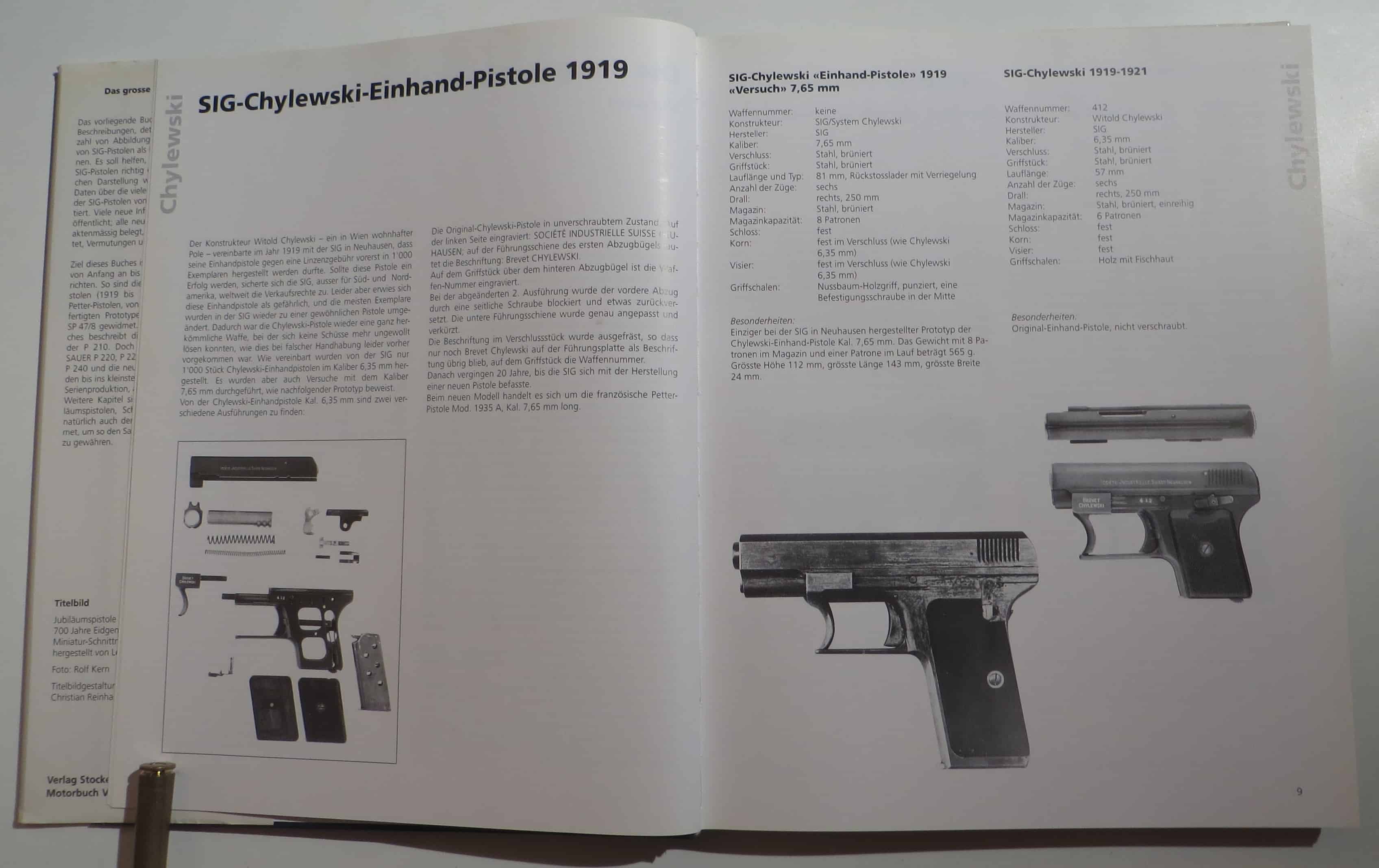Die Anfänge der SIG-Pistolen, quasi womit alles begann.