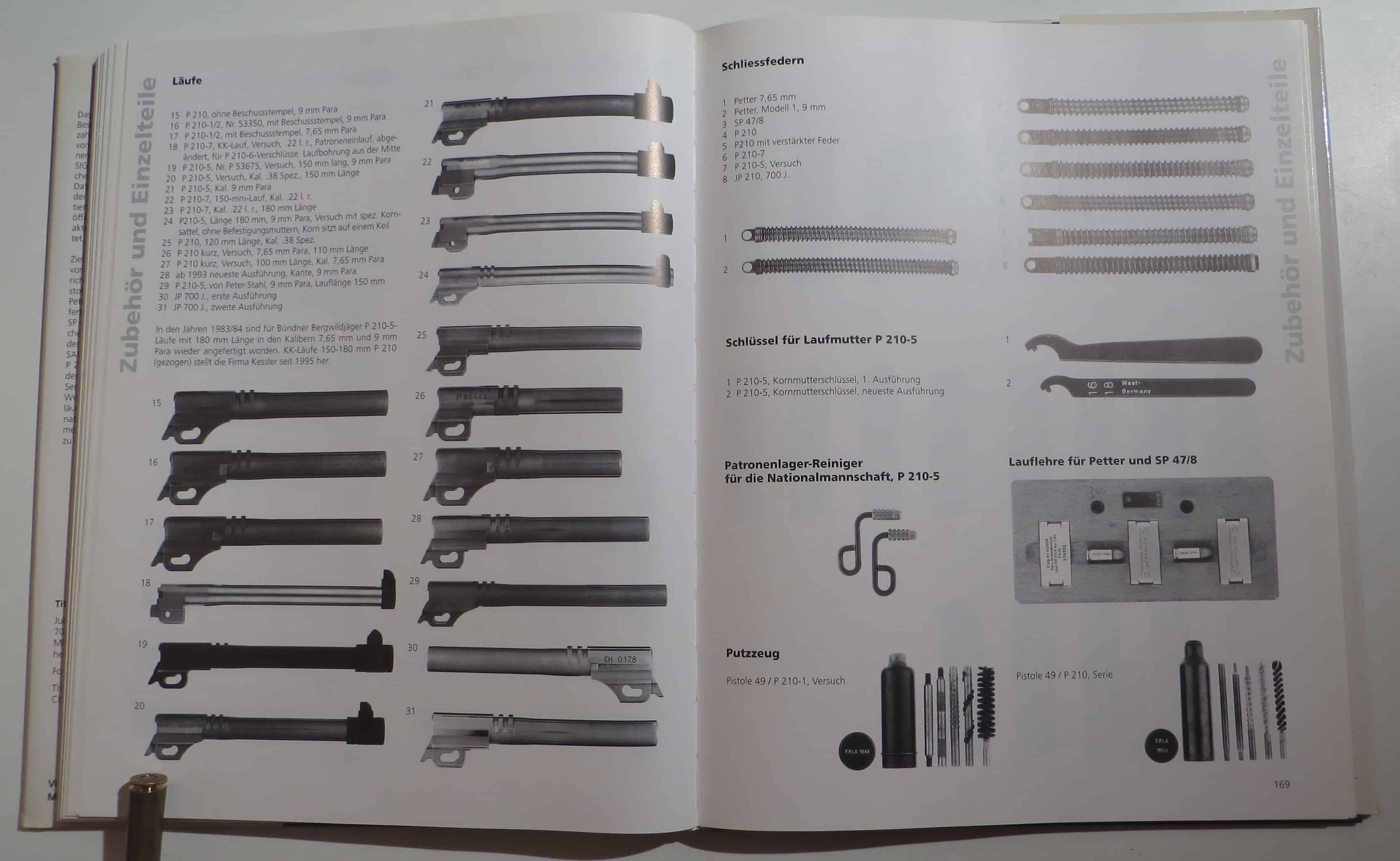 Zubehör und Ersatzteile, in jeglicher Form und Variation. Von Läufen und Federn...