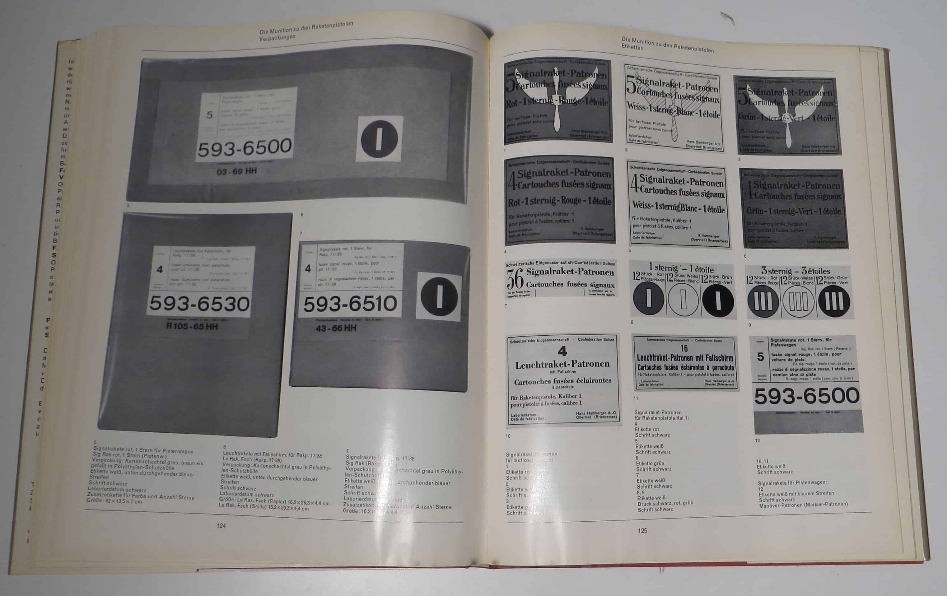 Und hier die Munition der Raketenpistole.