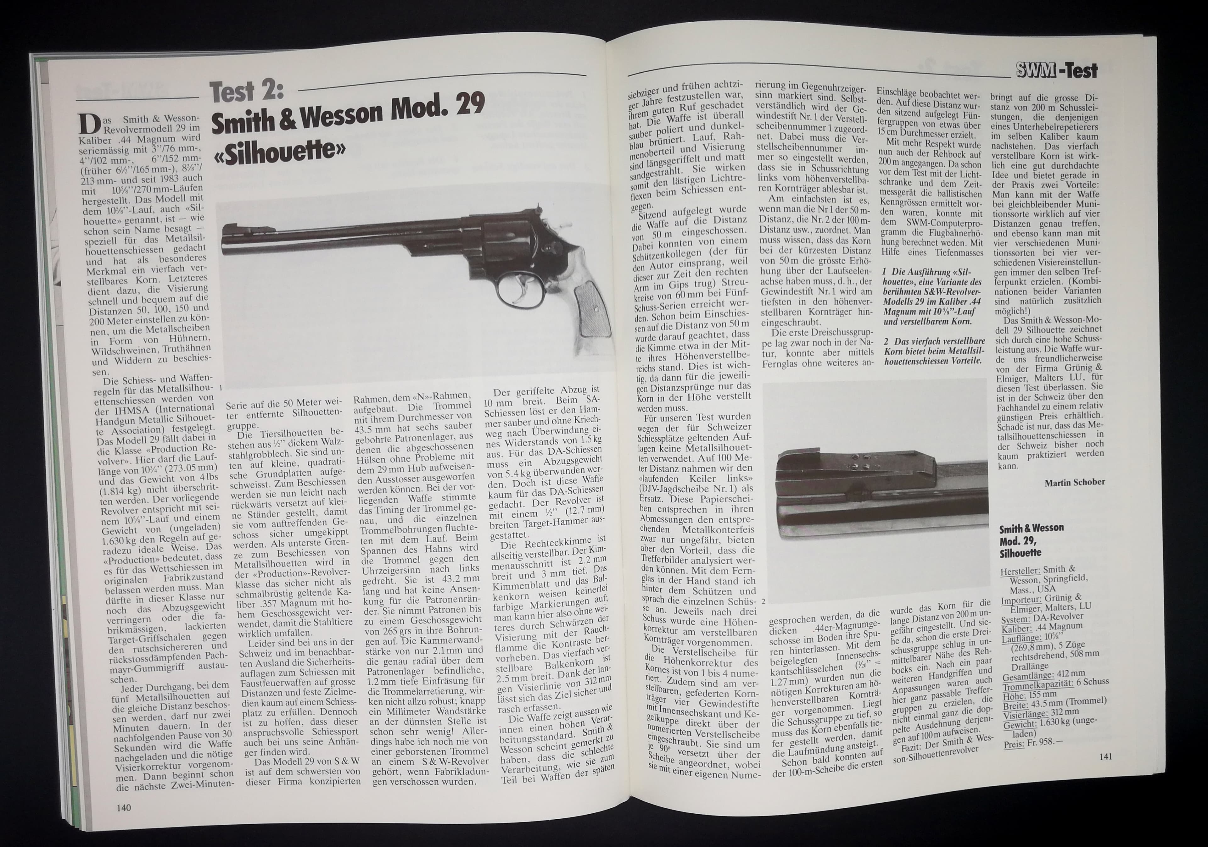 Revolver muss man einfach mögen. Vor allem mit langem Lauf.
