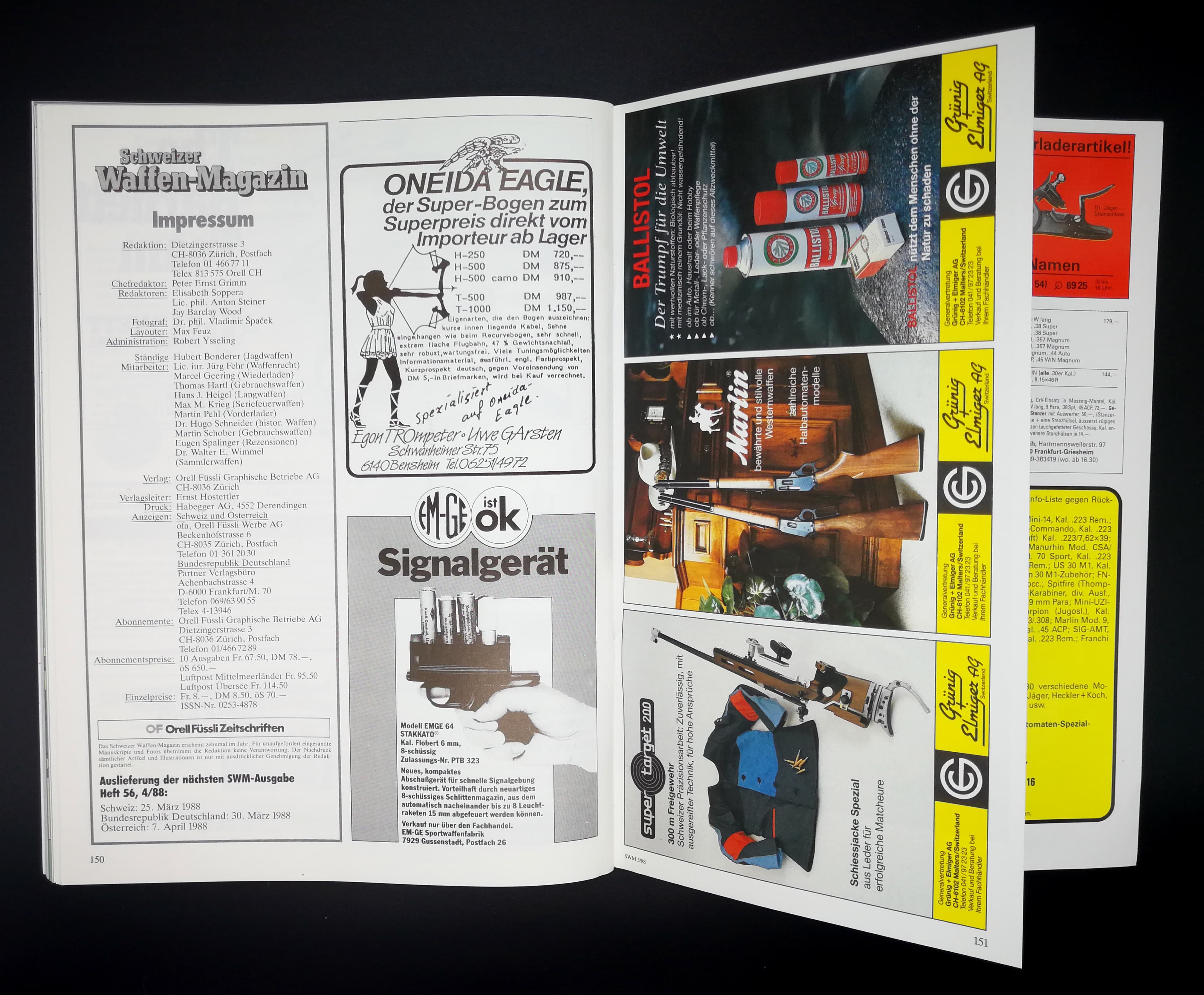 Grünig Elmiger Werbekarten!
