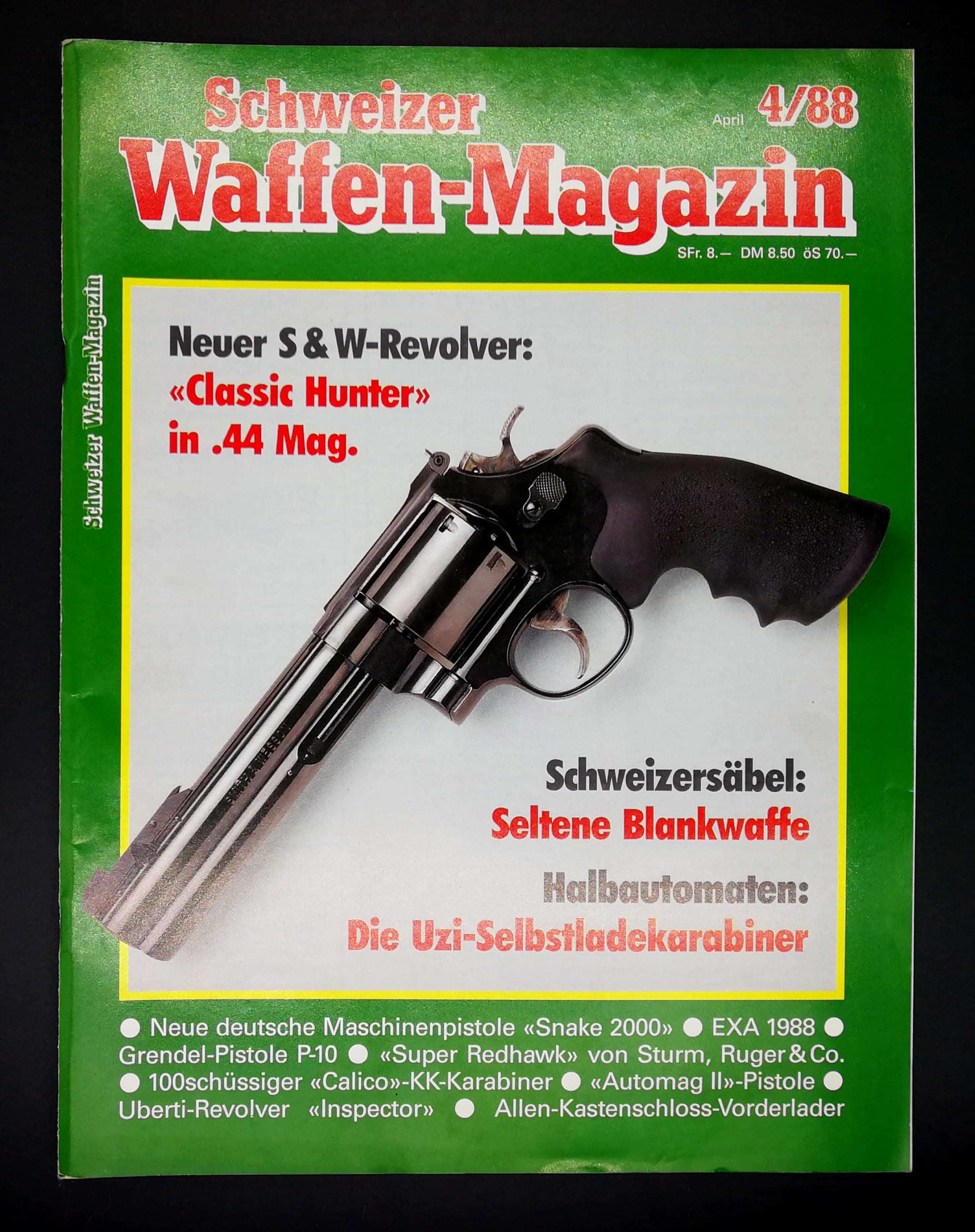 "Na komm schon. Make my day!". Naja fast derselbe Smith & Wessen 29 wie der von Harry Callahan.
