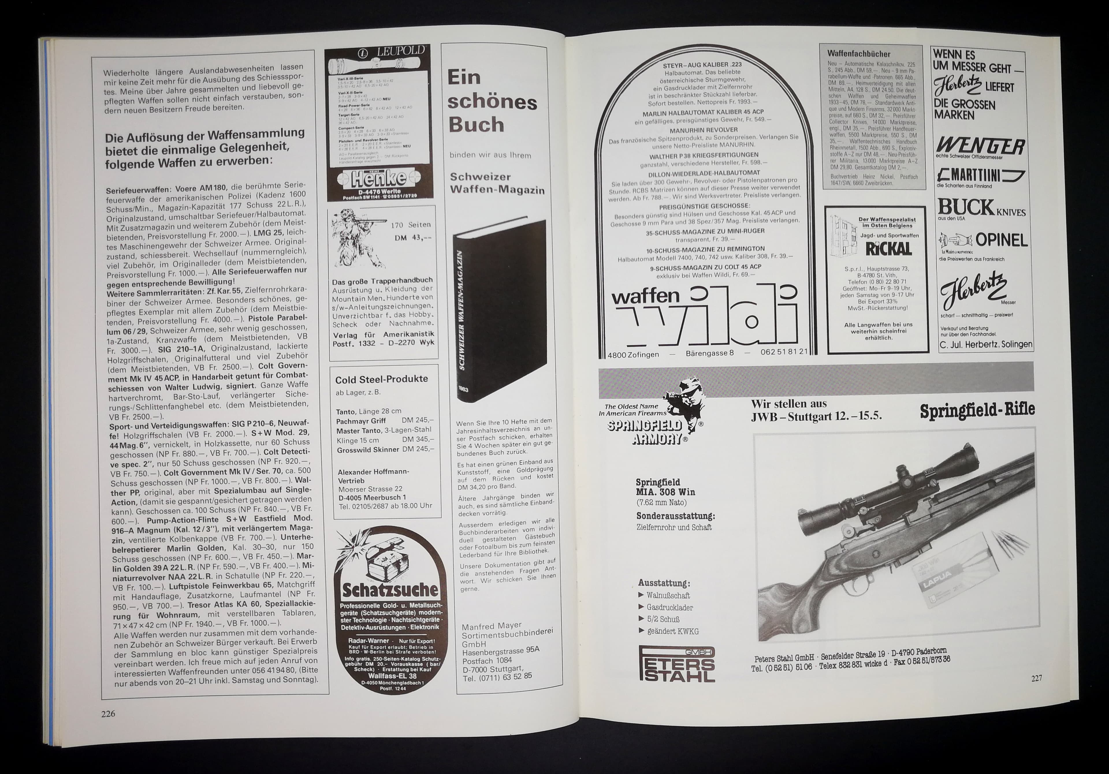 Was wohl aus dieser ehemaligen Sammlung geworden ist?
