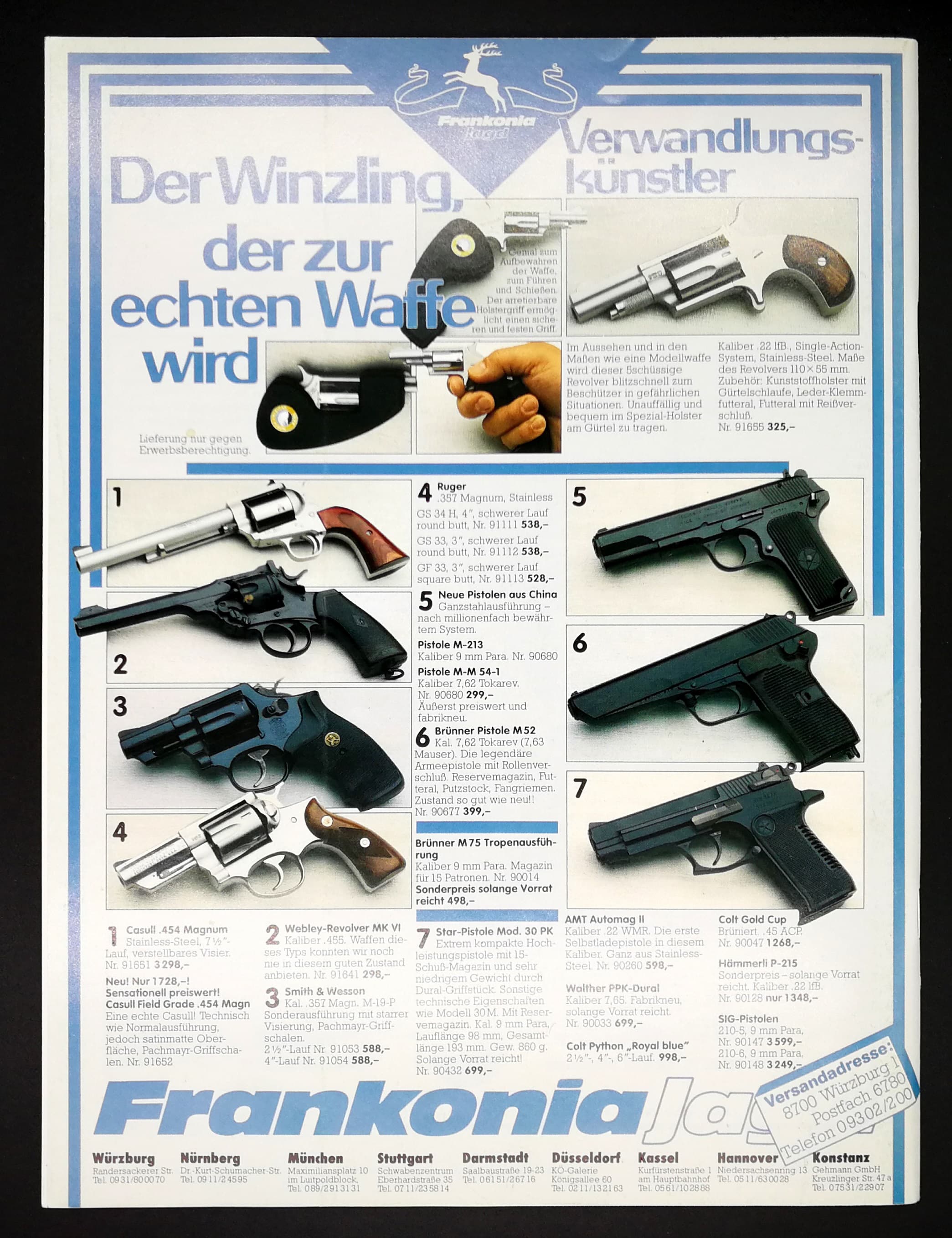 Frank und Monika mal wieder, diesmal Abteilung Jagd... ... ... wozu ein NAA Mini Revolver bei der Jagd gut sein soll?
