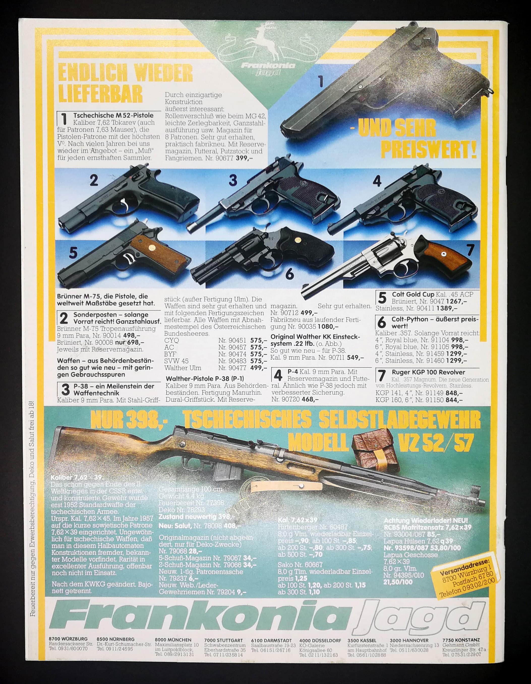 Frank und Monika mit interessanten Angeboten wie dem Ruper GP100 und diversen Ostblockschönheiten!
