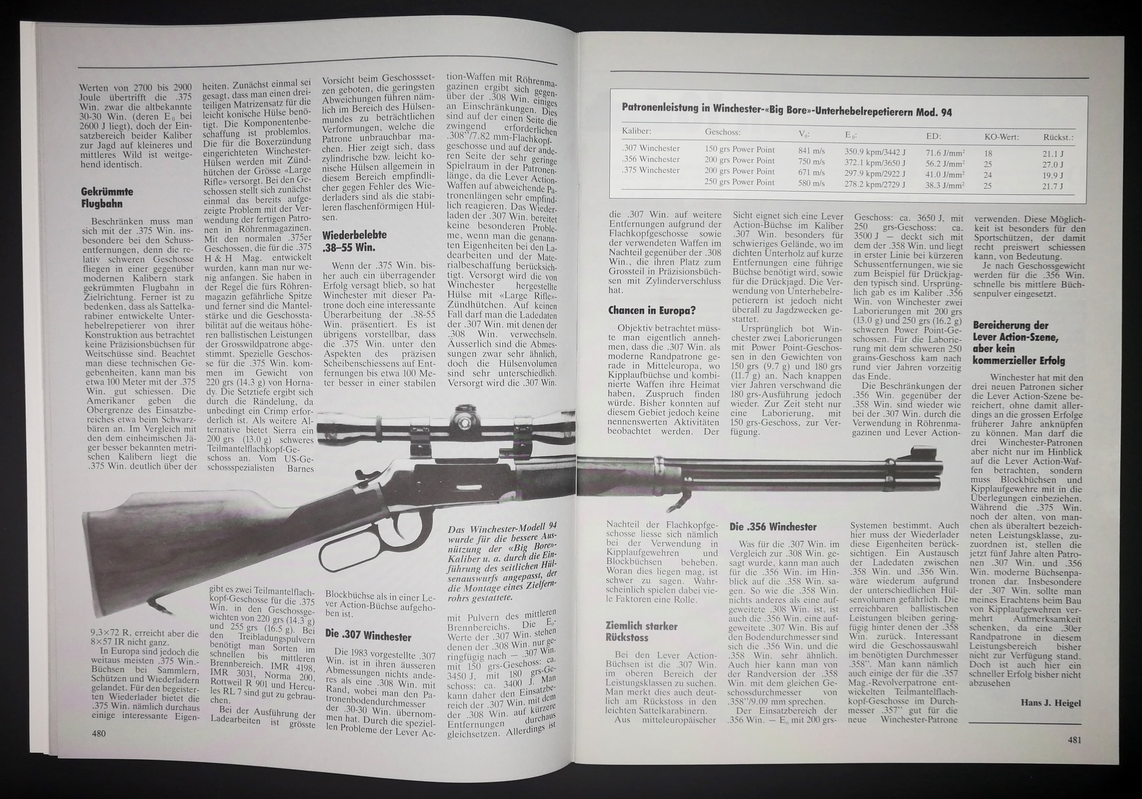 Hier gehts um die Winchester Big Bore Kaliber - namentlich .307, .356 und .375
