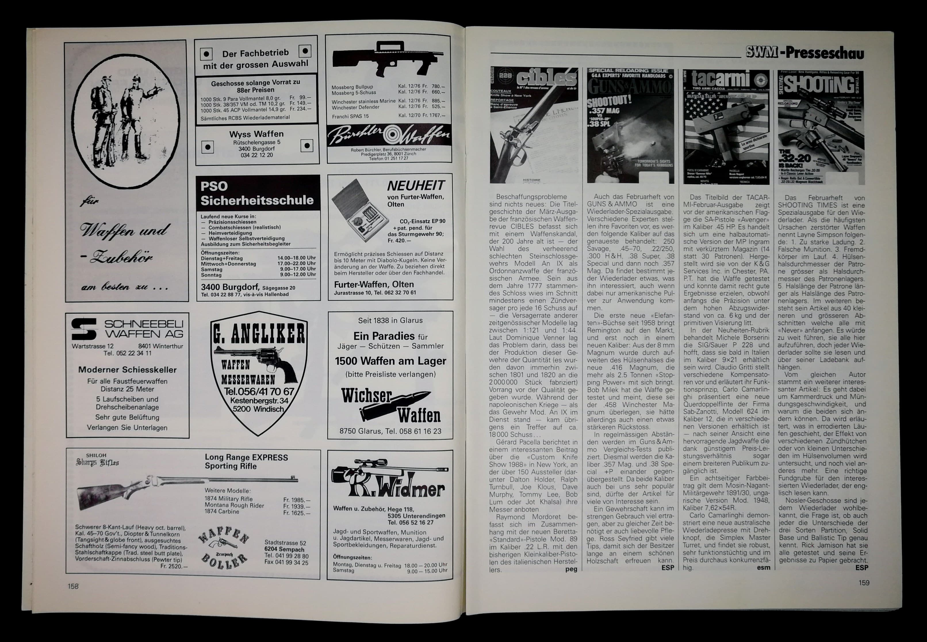 Werbung und Bücherschau
