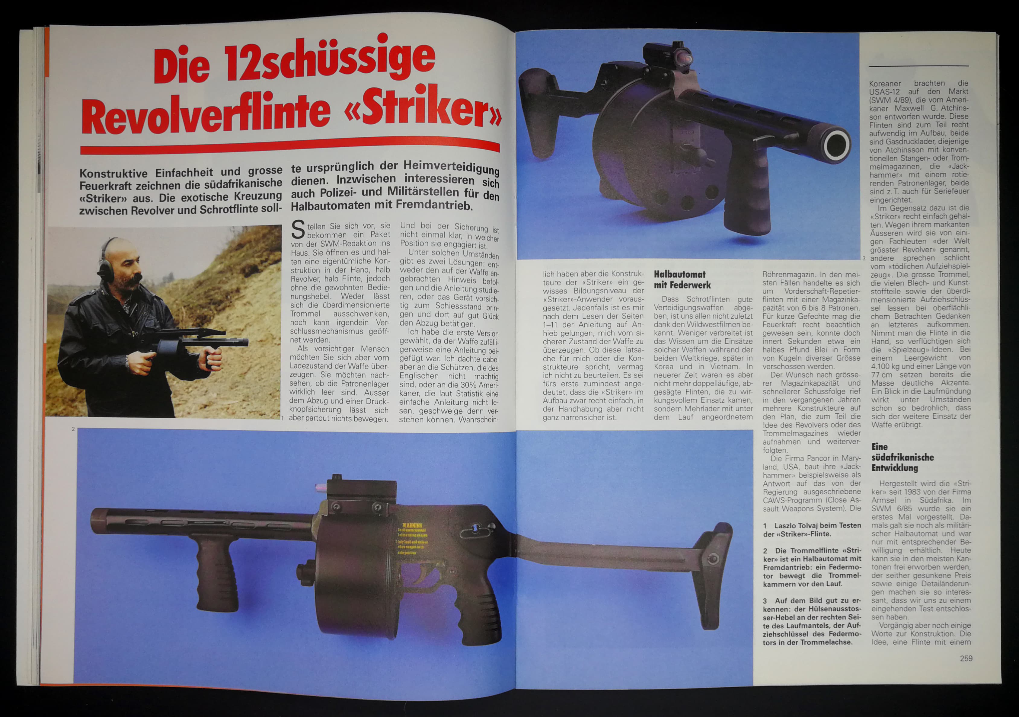 Der berühmt berüchtigte Strassenfeger aus dem Süden Afrikas.
