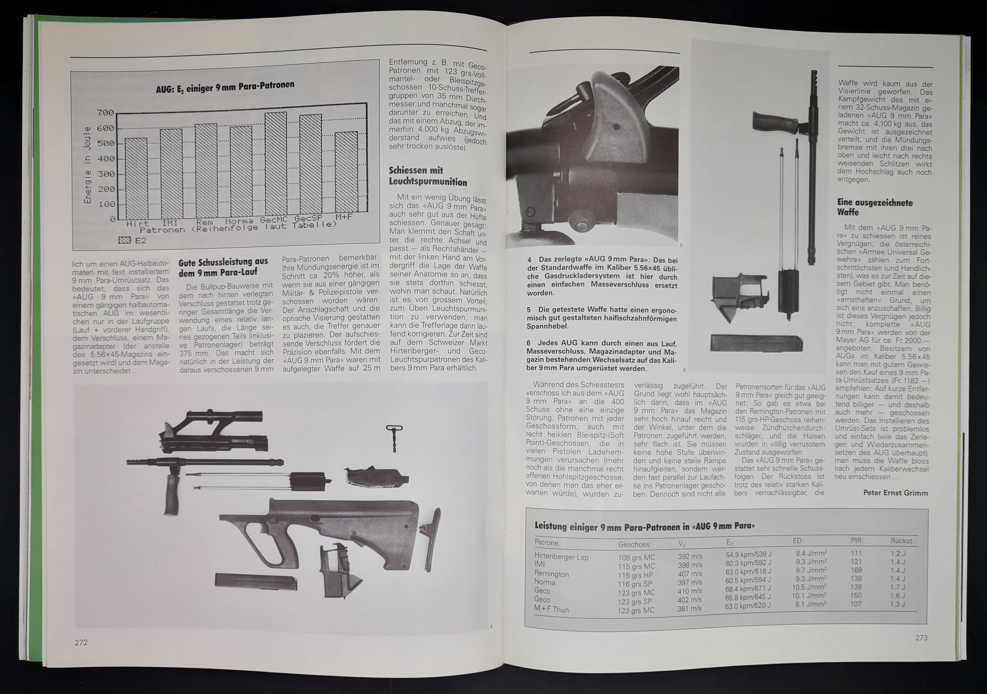 Steyr AUG in 9mm Para.
