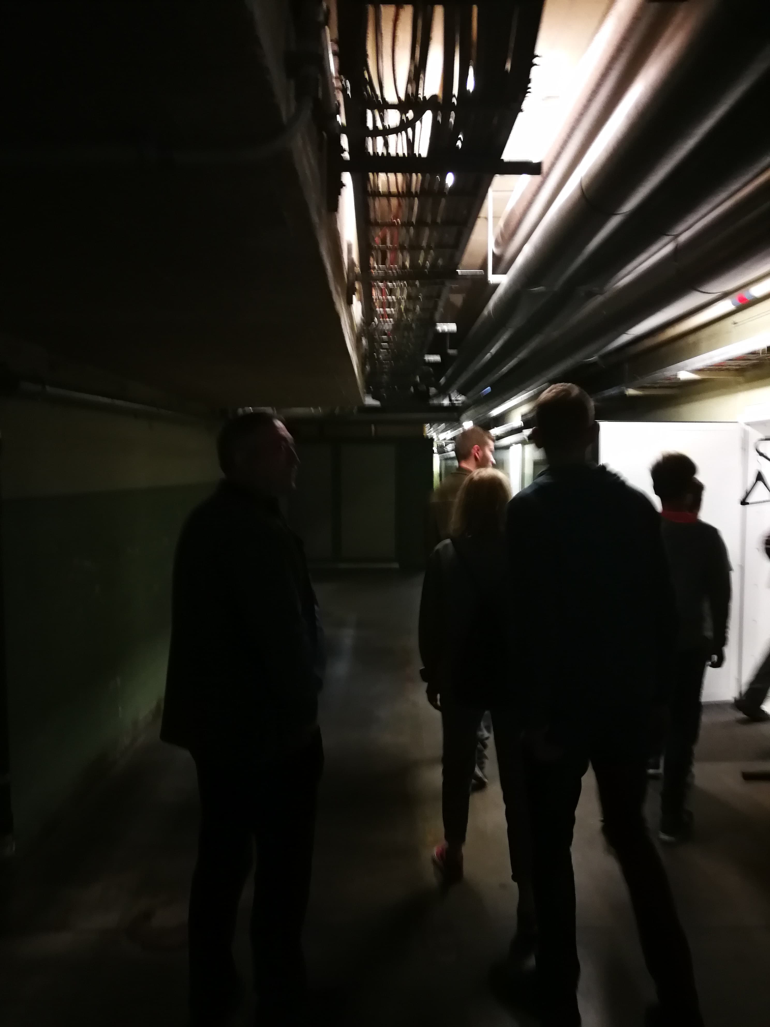 Unten, in den Katakomben der SIG, liegt der Eingang zum Museum.
