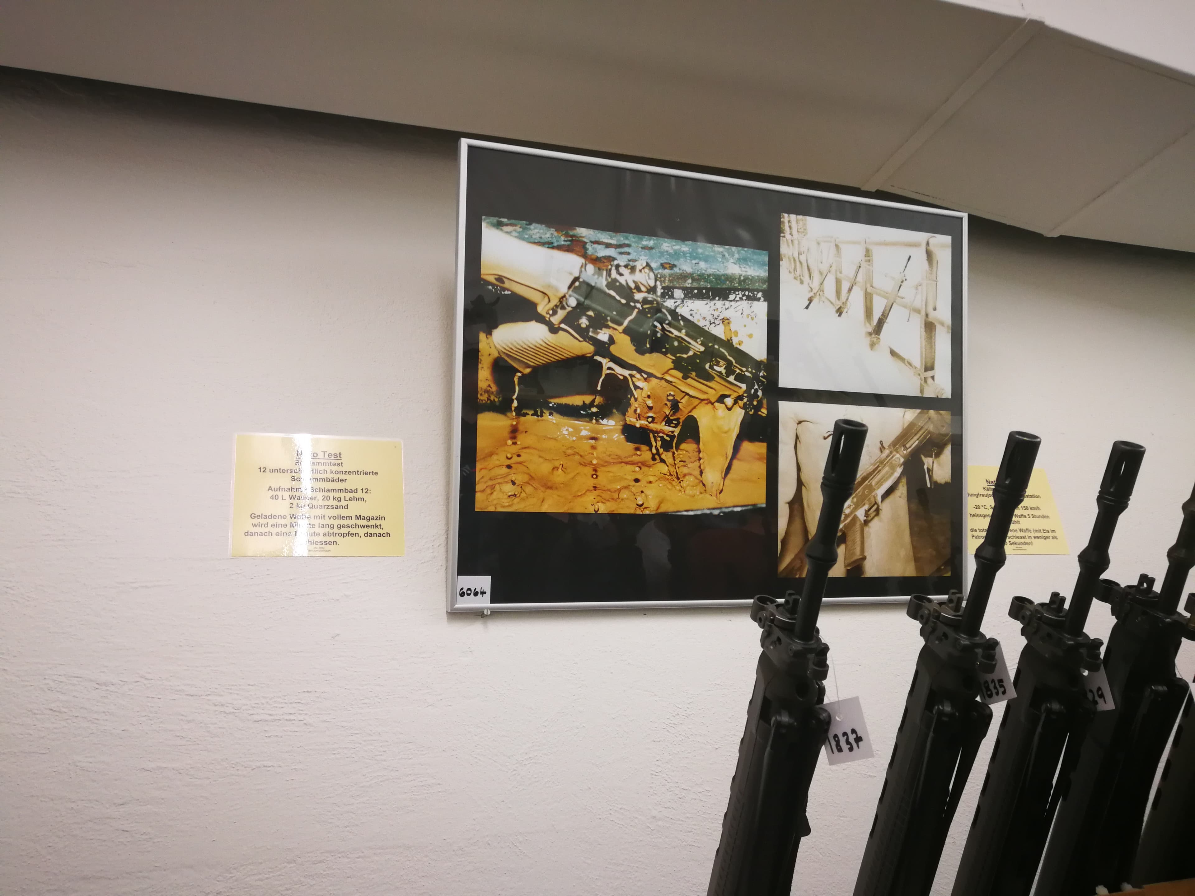 Hier nochmals die Fotos von den "Foltertests" der Sturmgewehr 90 Serie. "Arbeitsort" war das Observatorium auf dem Jungfraujoch.