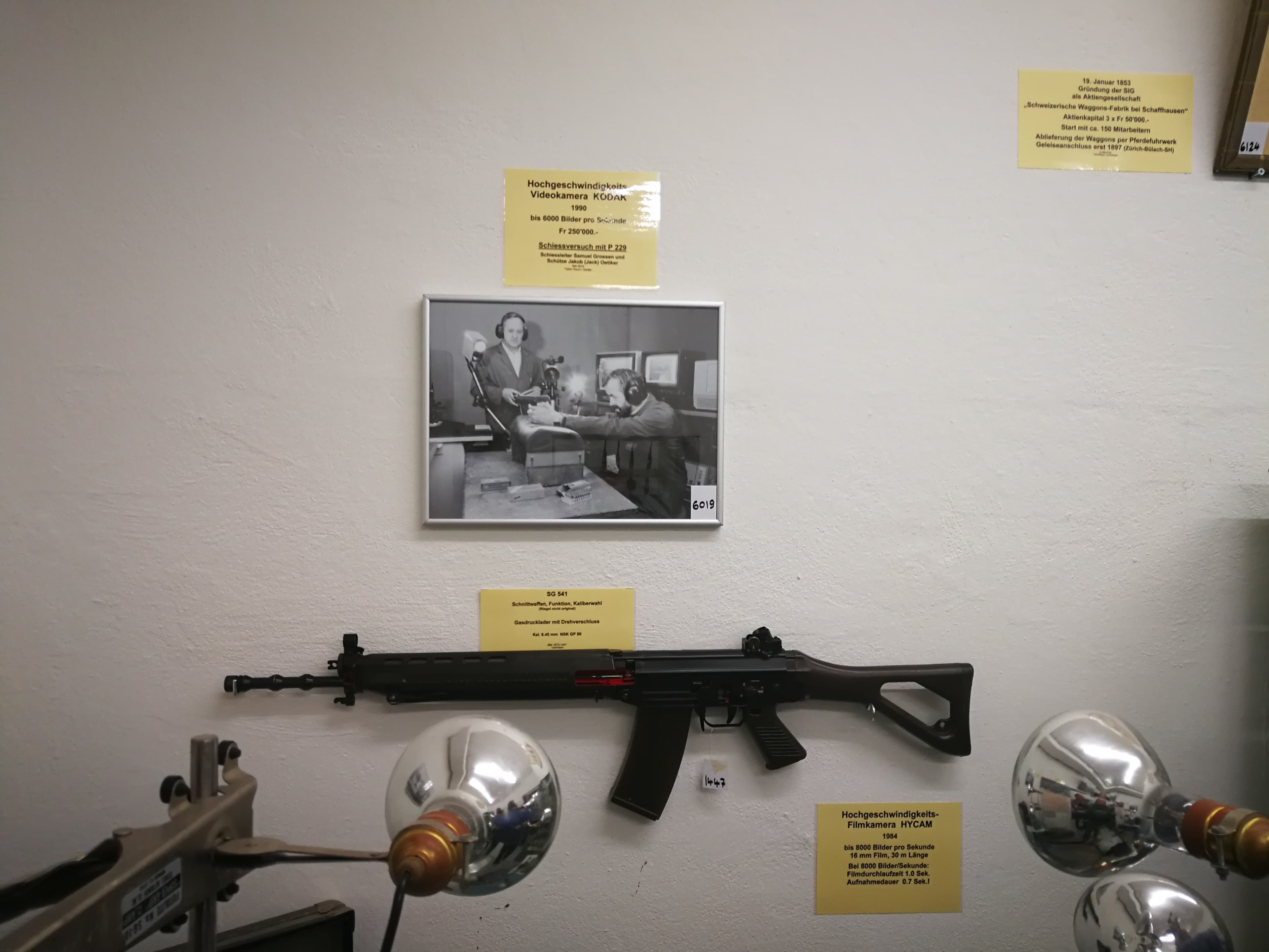 Die Hochgeschwindigkeitskamera wurde viel genutzt.
