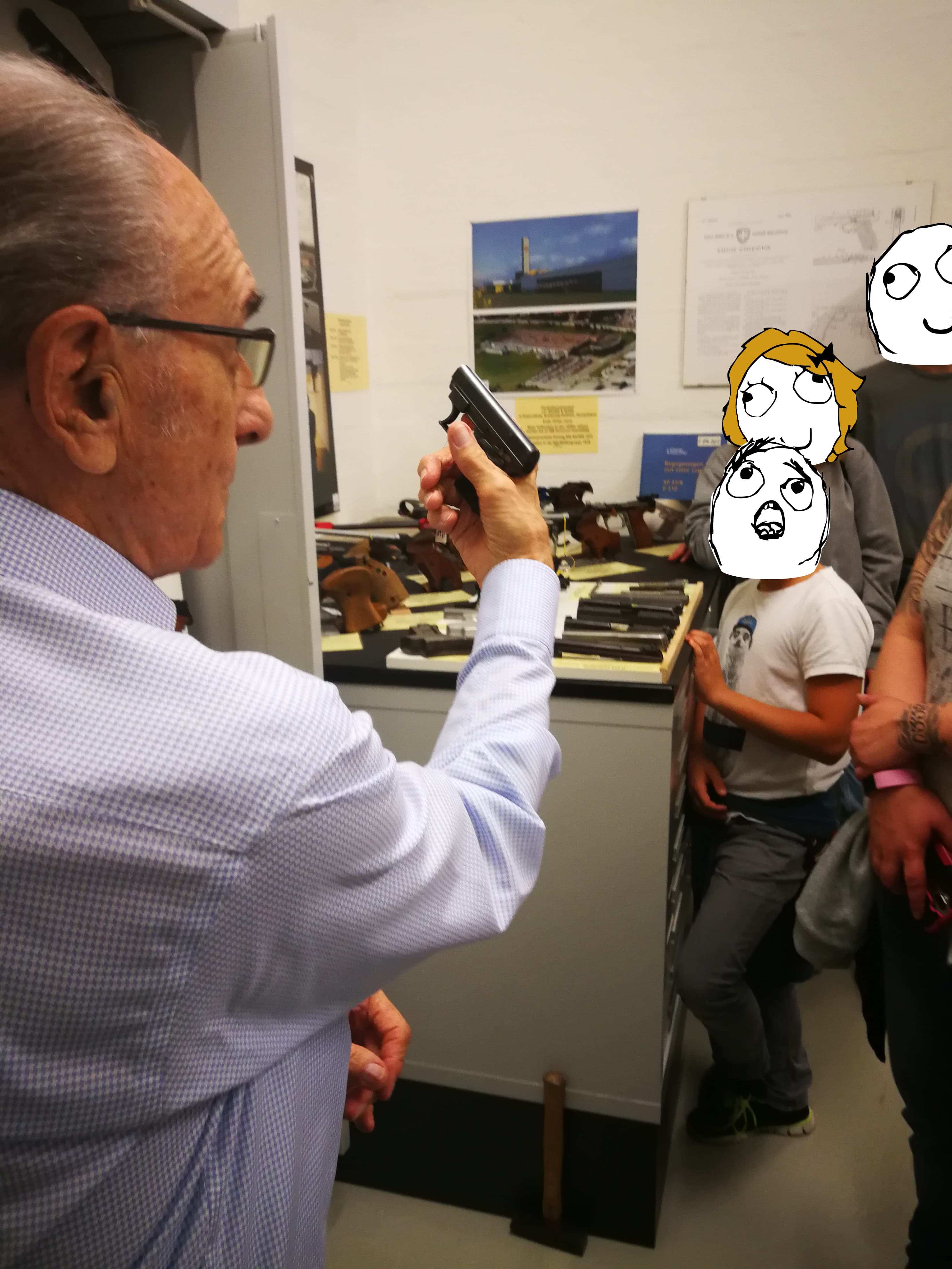 Eine SIG-Chylewski Einhand-Pistole in 6.35mm, um 1919.
