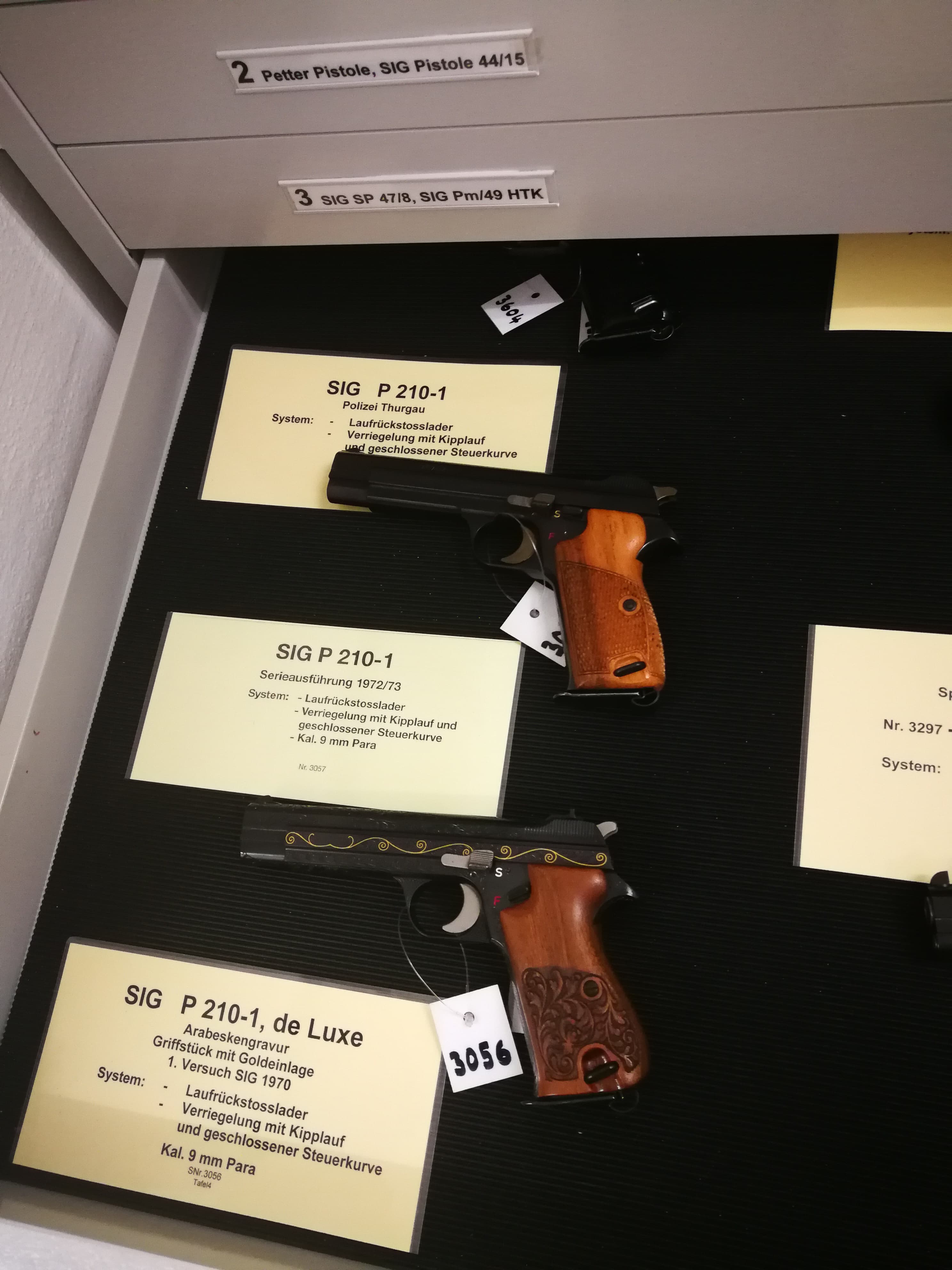 Schöne P210-1 Modelle.
