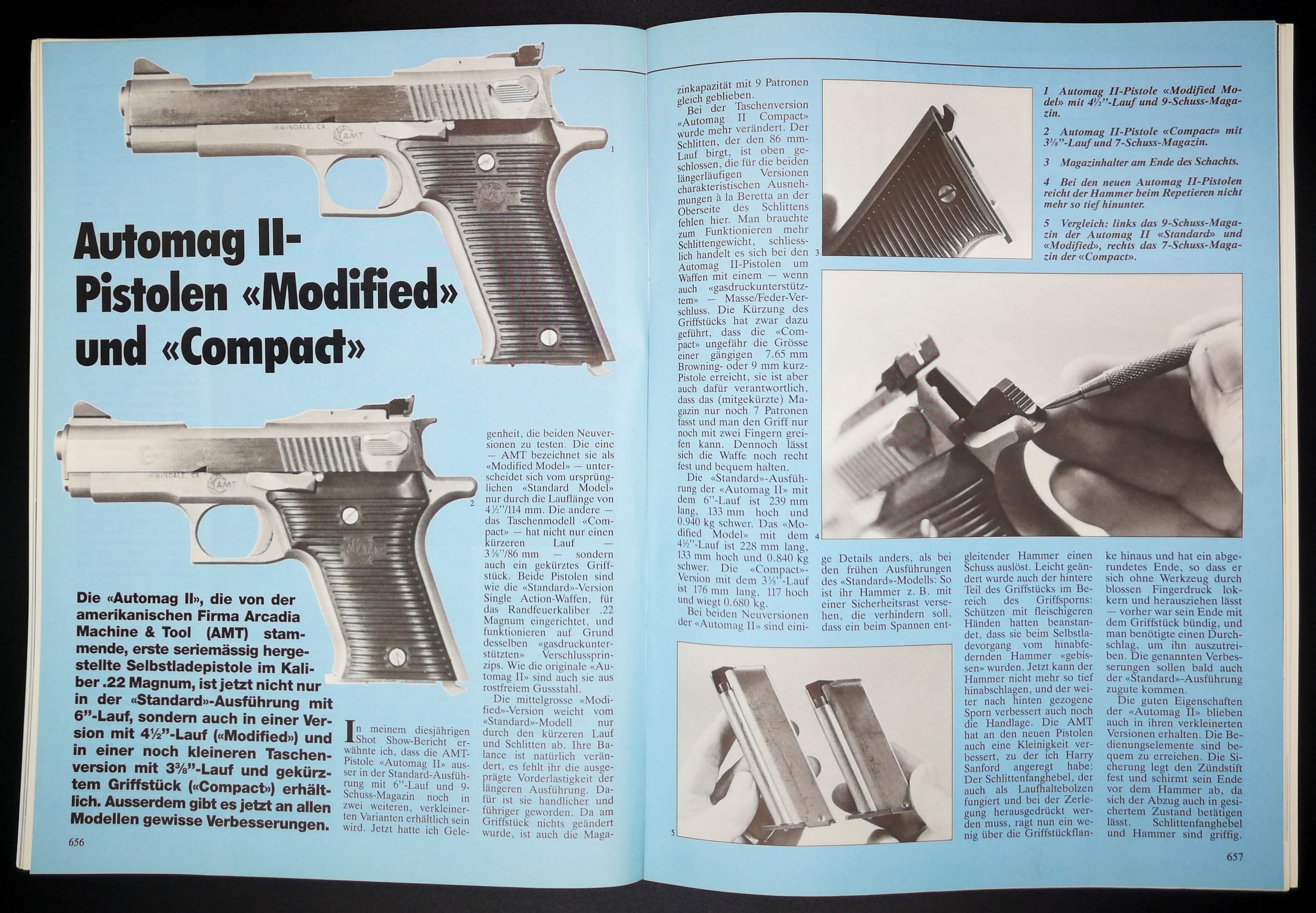 Die stilvolle (ohja) AMT Automag II gibts jetzt auch in kompakt - wirkt etwas weniger stilvoll.