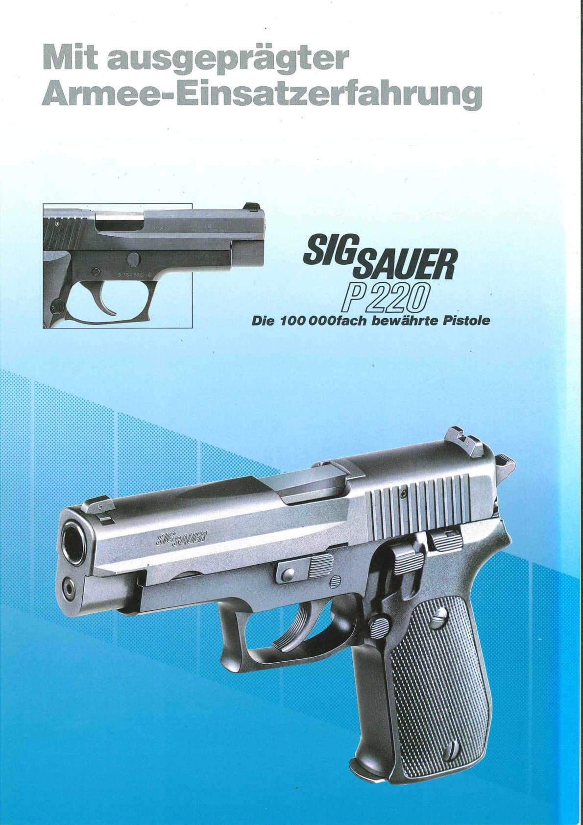 SIG Prospekt SIG Sauer P220