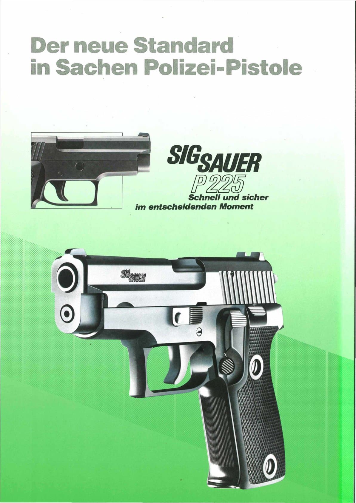 SIG Prospekt SIG Sauer P225