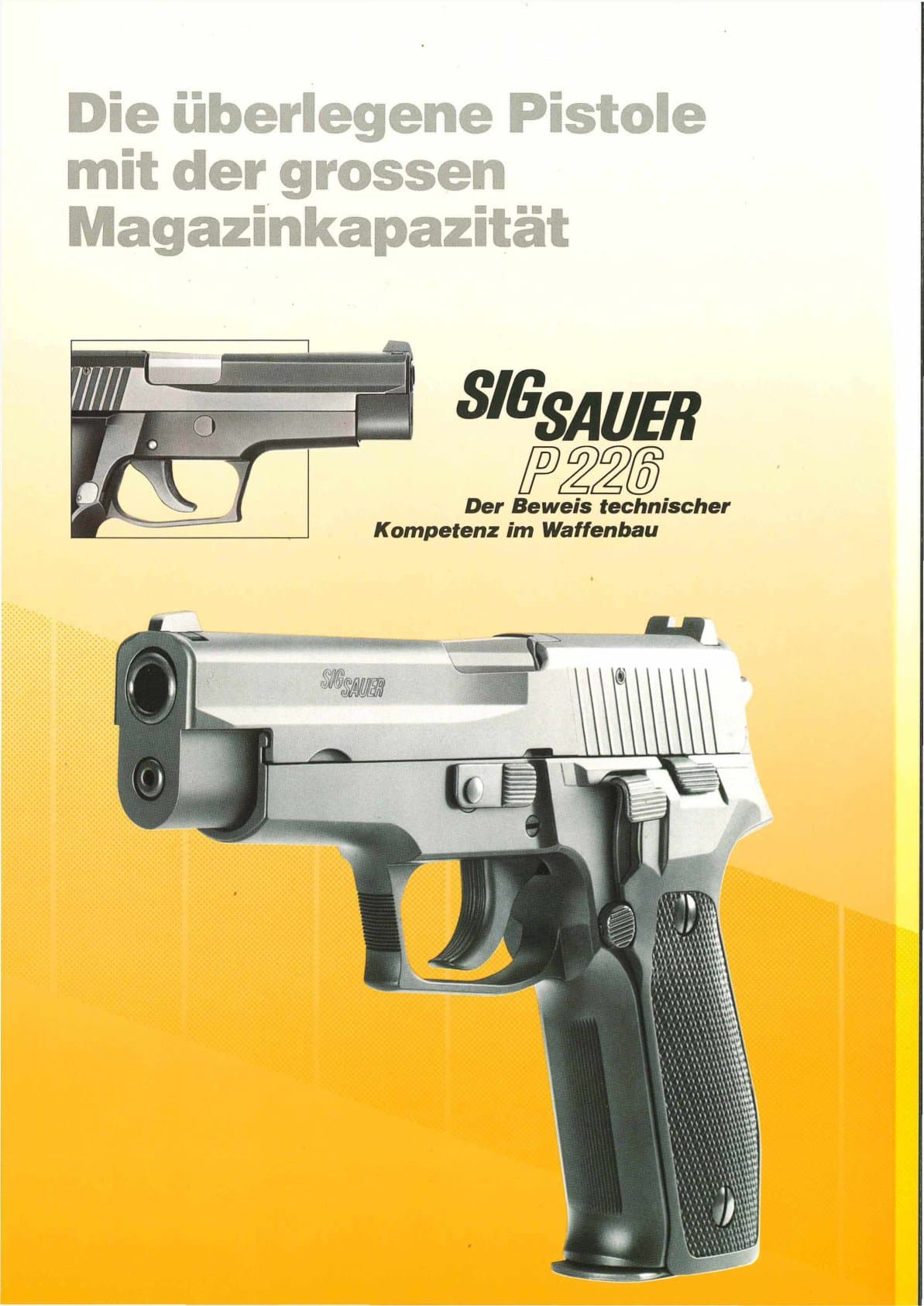 SIG Prospekt SIG Sauer P226