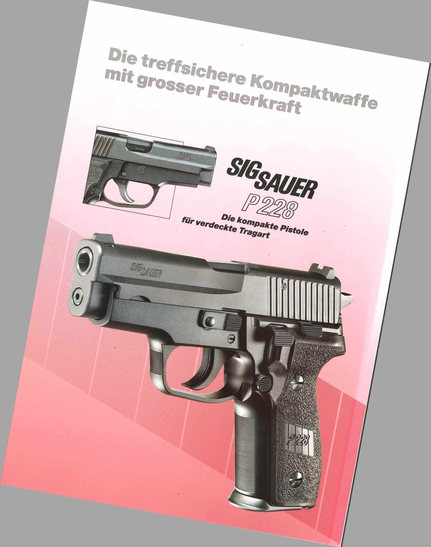 SIG Prospekt SIG Sauer P228